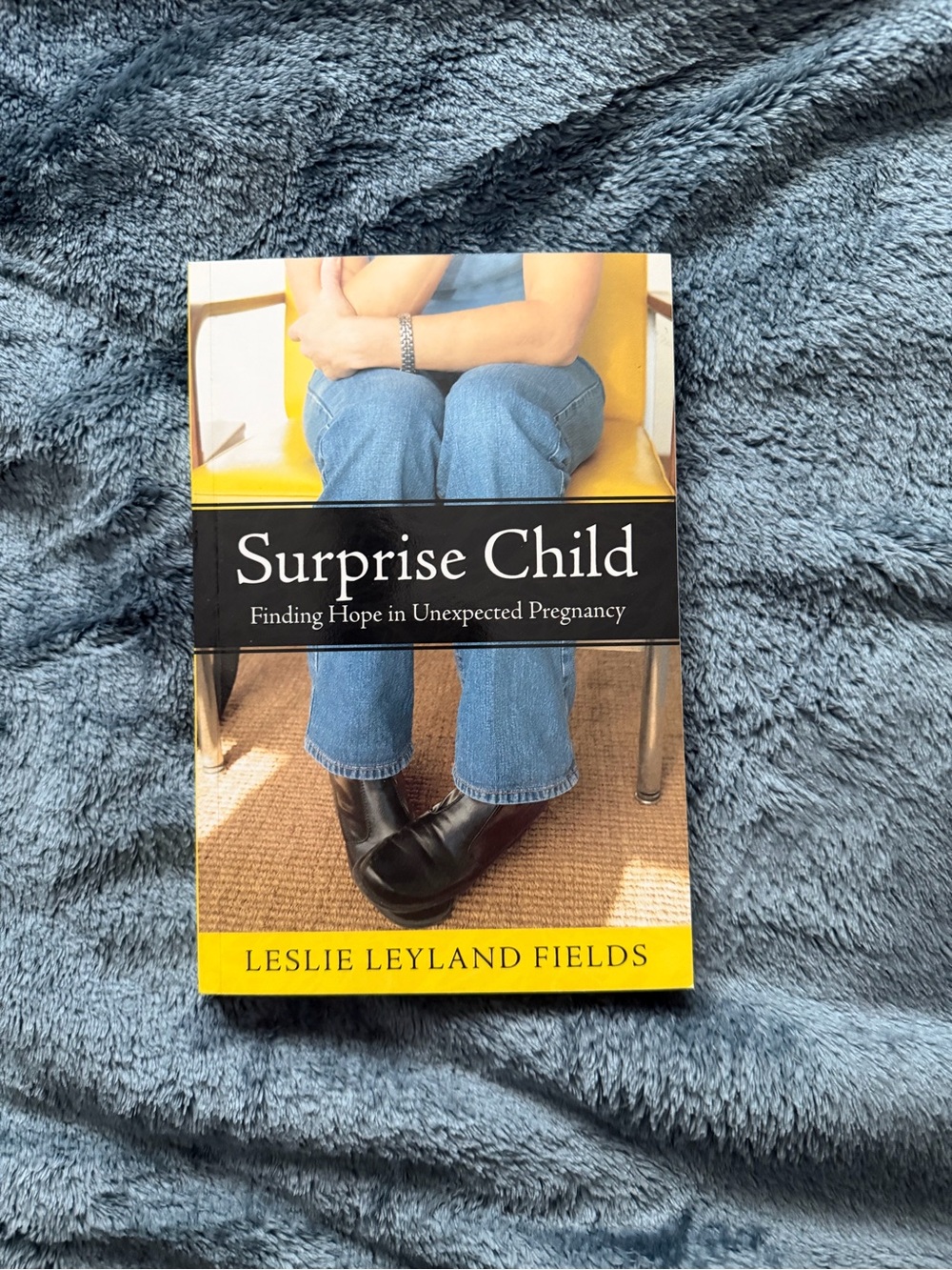 Surprise Child by Leslie Leyland Fields — Yellow & Black Cover